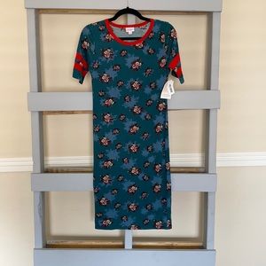 Lularoe Julia fitted dress